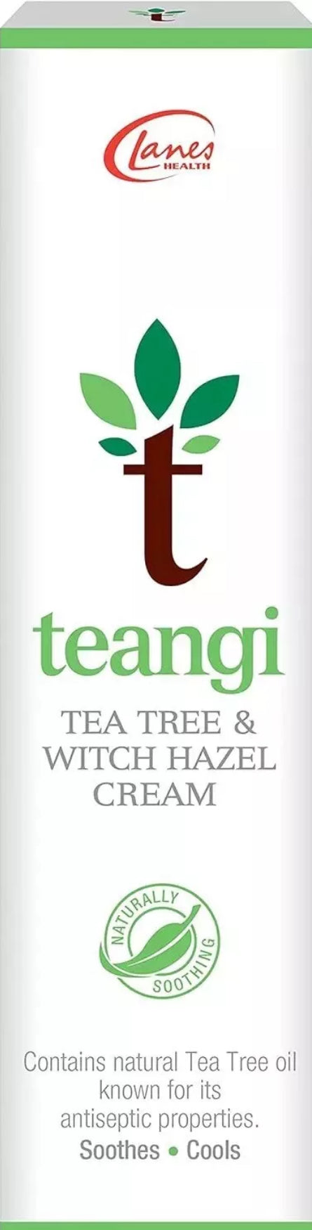 Lanes Teangi Tea Tree & Witch Hazel Cream 28g
