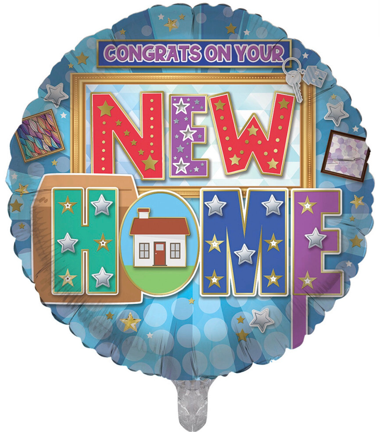 18in NEW HOME FOIL BALLOON