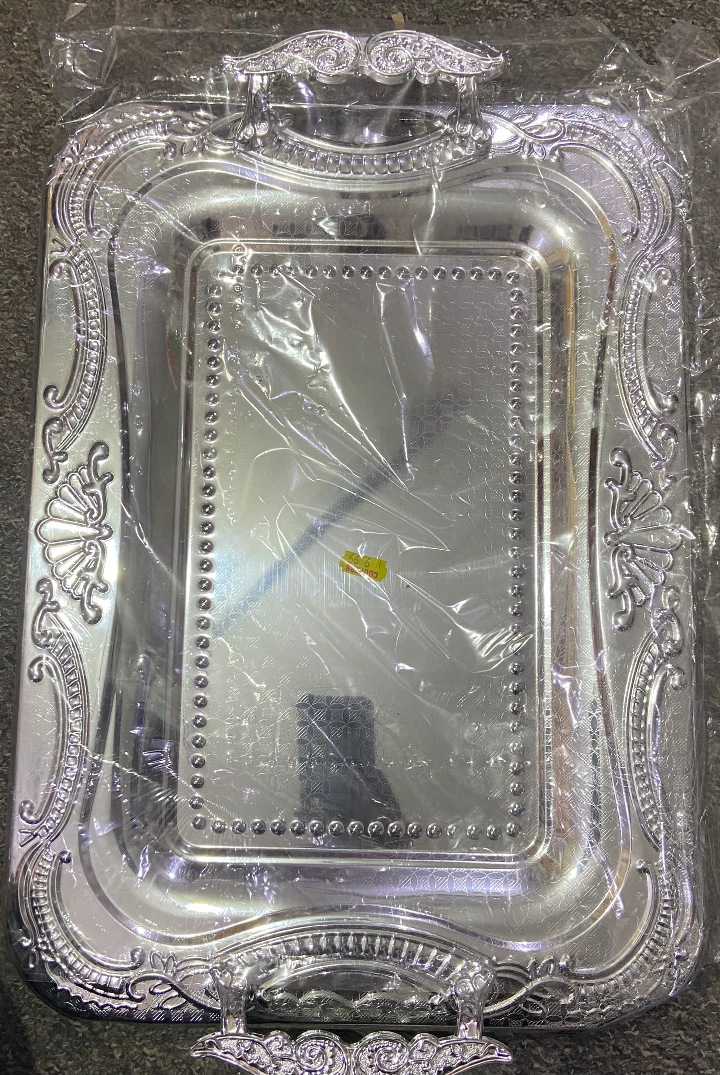 METAL SERVICE TRAY