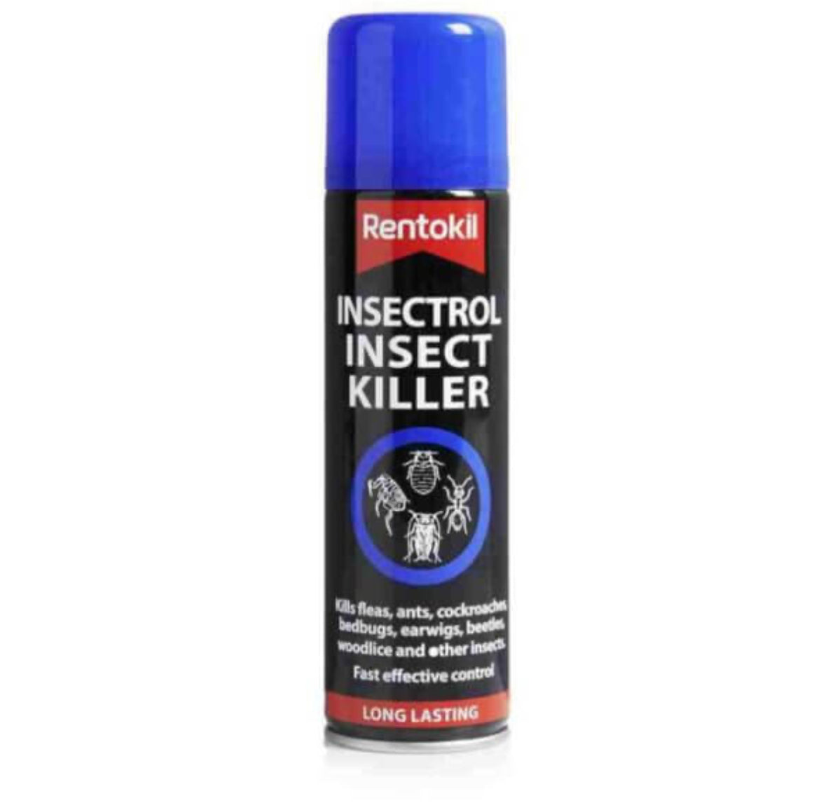 Rentokil Insectrol Aérosol Anti-Insectes Rampants et Mouches Domestiques 300 ml