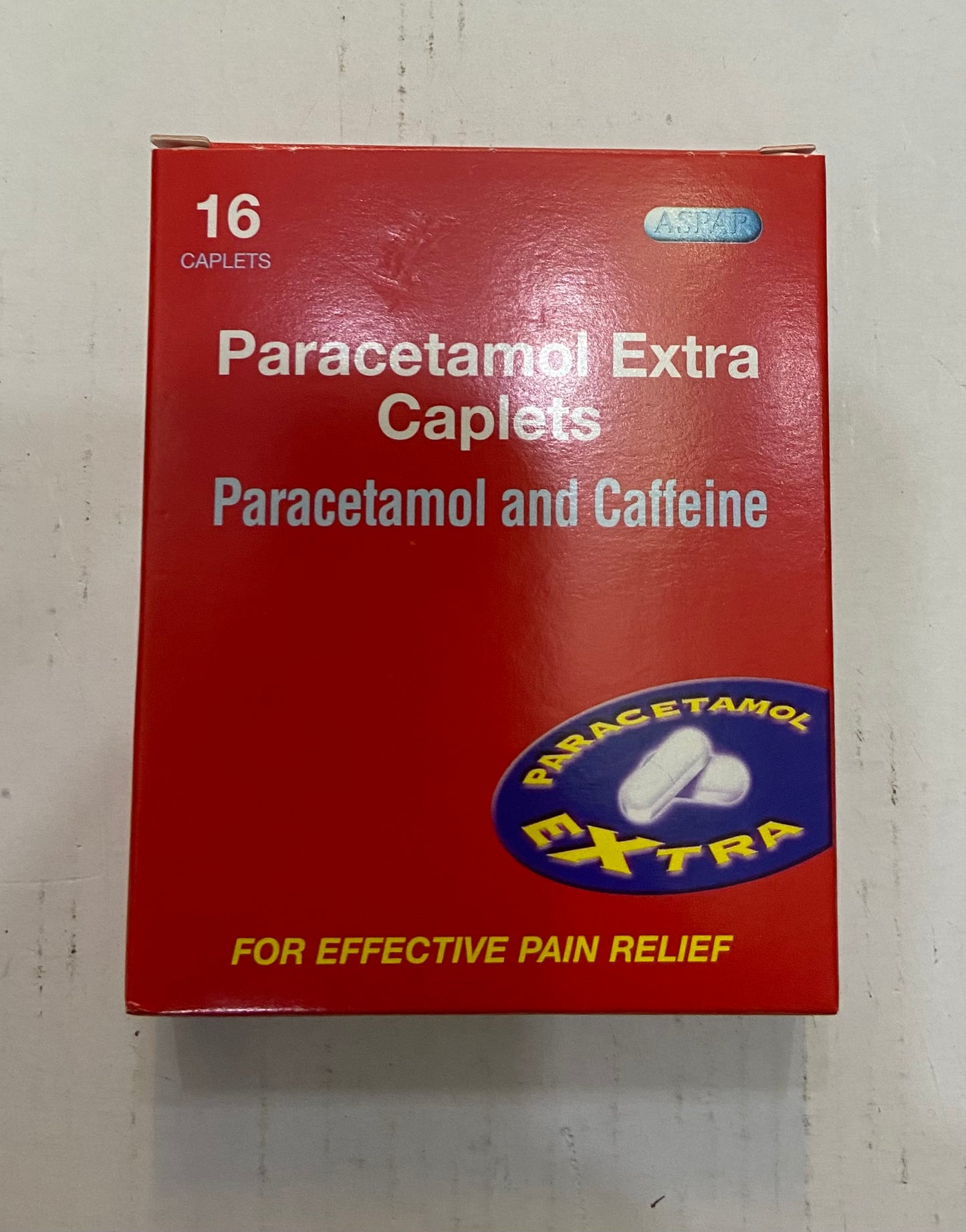 CAPLETS DE PARACÉTAMOL EXTRA