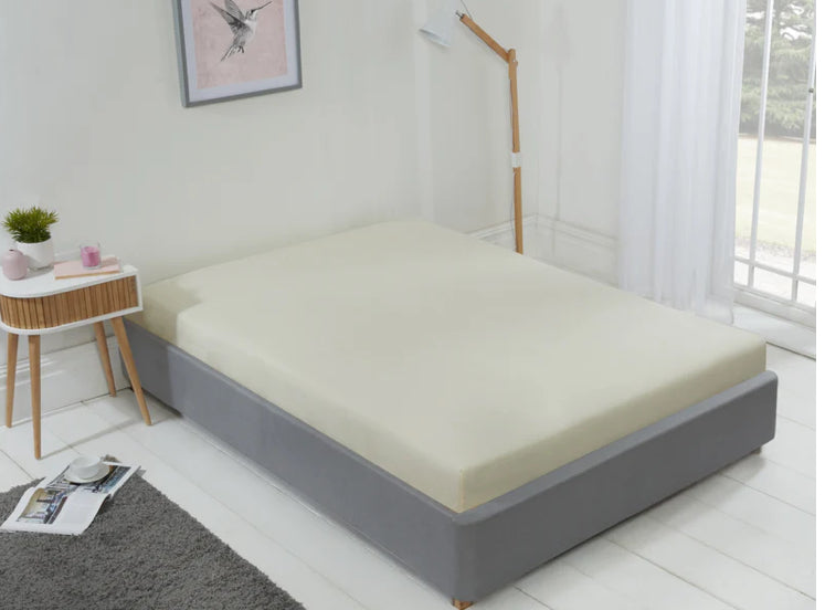 DRAP HOUSSE LYLA DOUBLE CRÈME 137x191cm