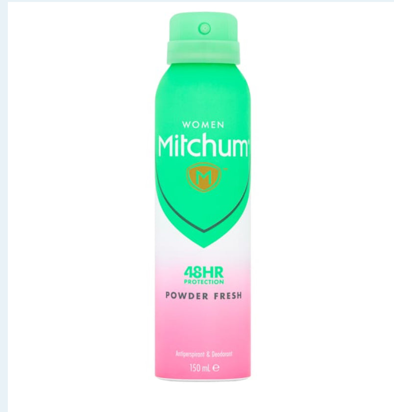 Mitchum Femme Anti-transpirant et Déodorant Poudre Fraîche 150 ml
