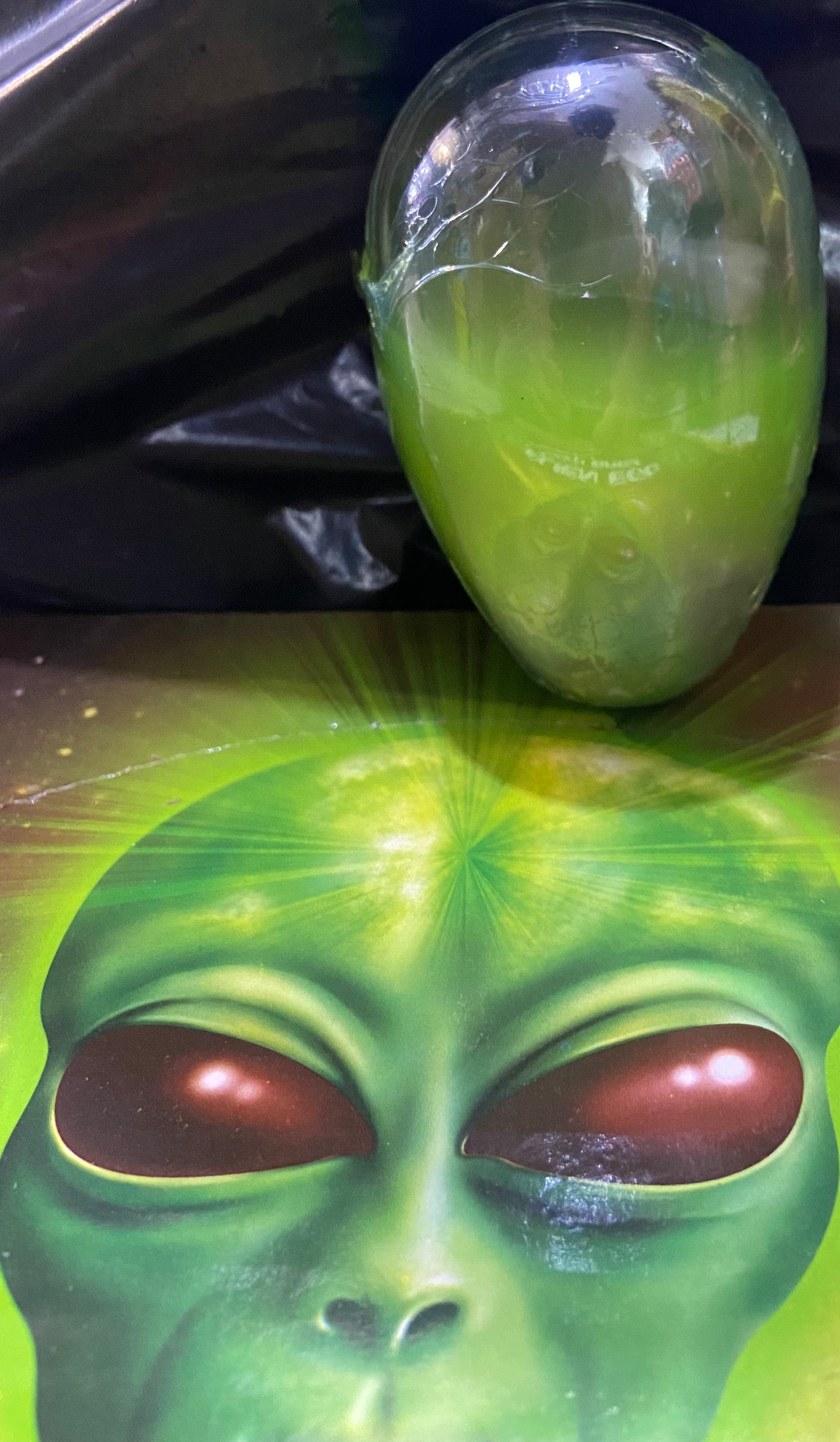 ALIEN EGG WITH BABY