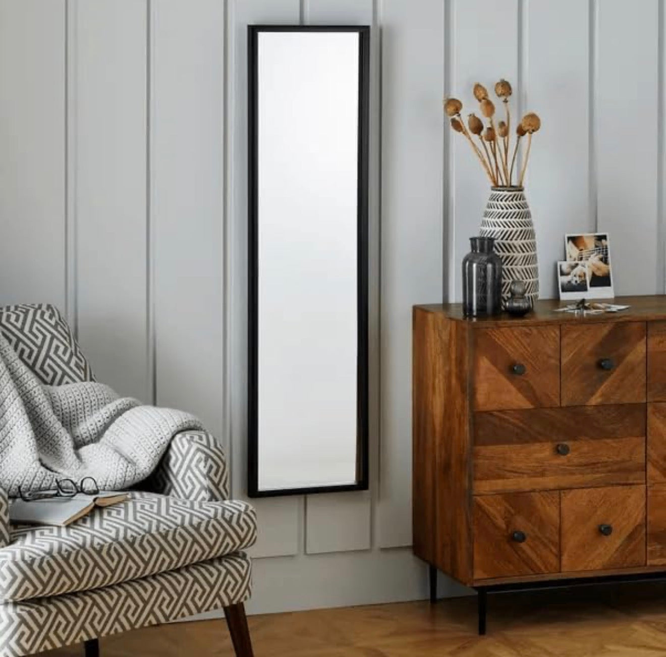 Miroir 30*90cm couleurs assorties