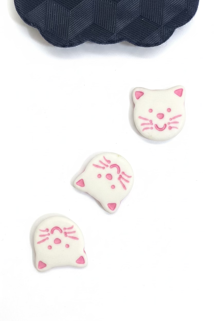 KING COLE BUTTON X3