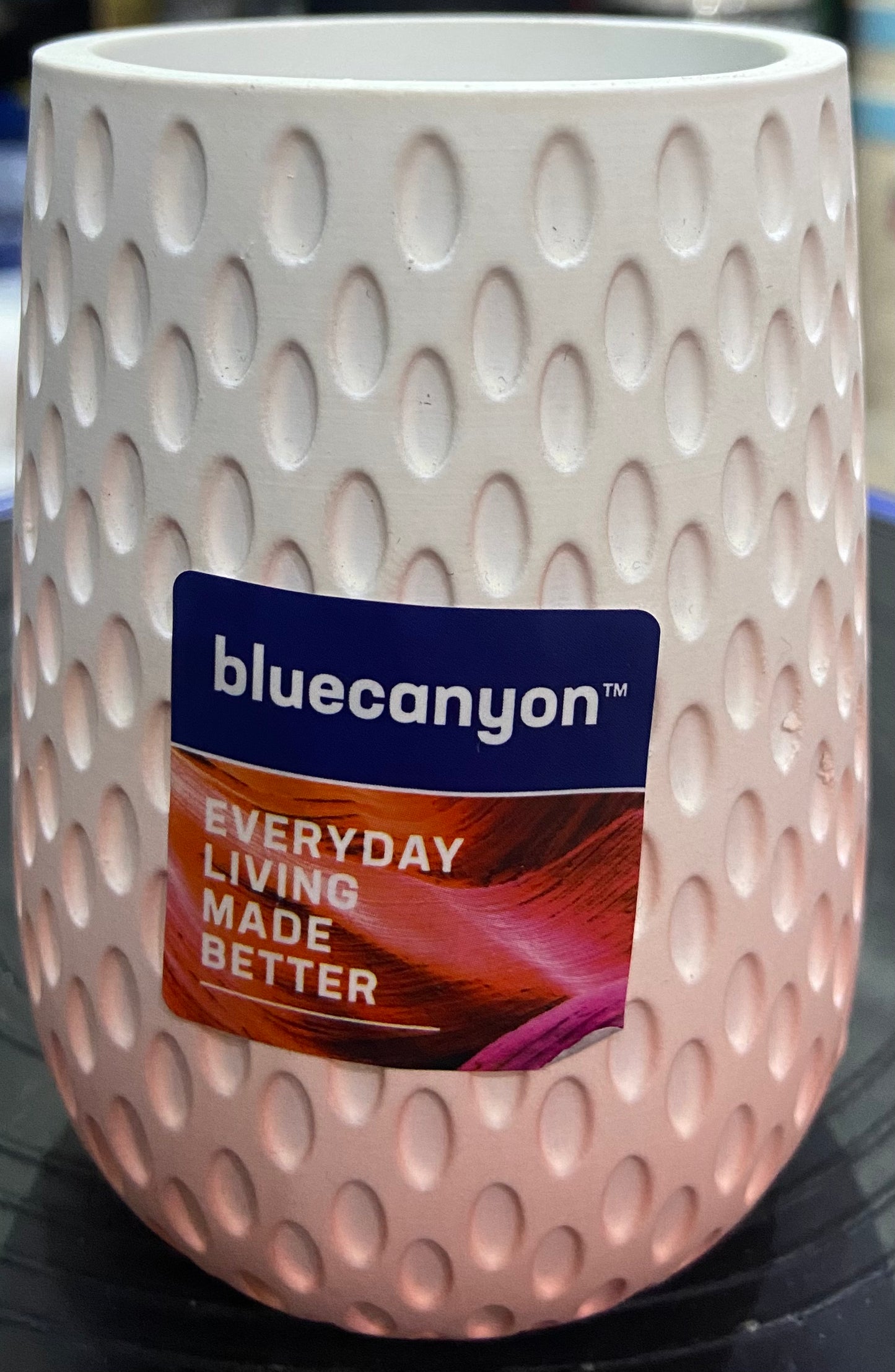 BLUECANYON MILANO PINK TUMBLER 8.1x8.1x1x11cm