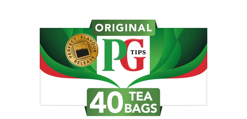 PG TIPS ORIGINAL 40 SACHETS DE THÉ NOIR
