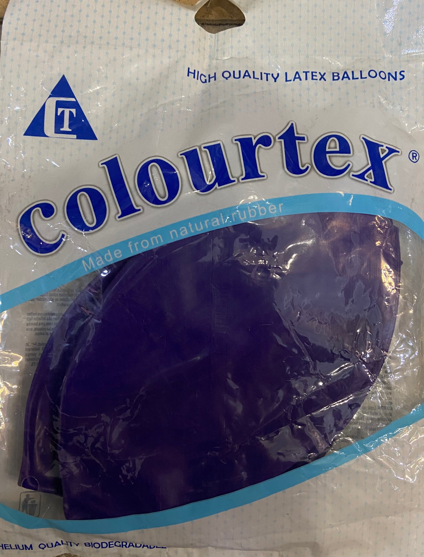 COLOURTEX HIGH QUALITY LATEX BALLOONS PURPLE