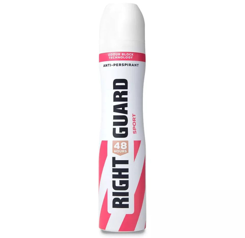 RIGHT GUARD 48 HOURS SPORT ANTI PERSPIRANT 250ML