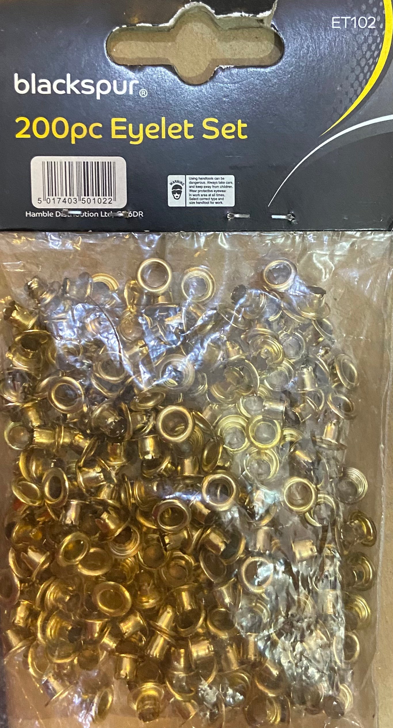 BLACKSPUR KIT D'ŒILLETS 200 PIÈCES