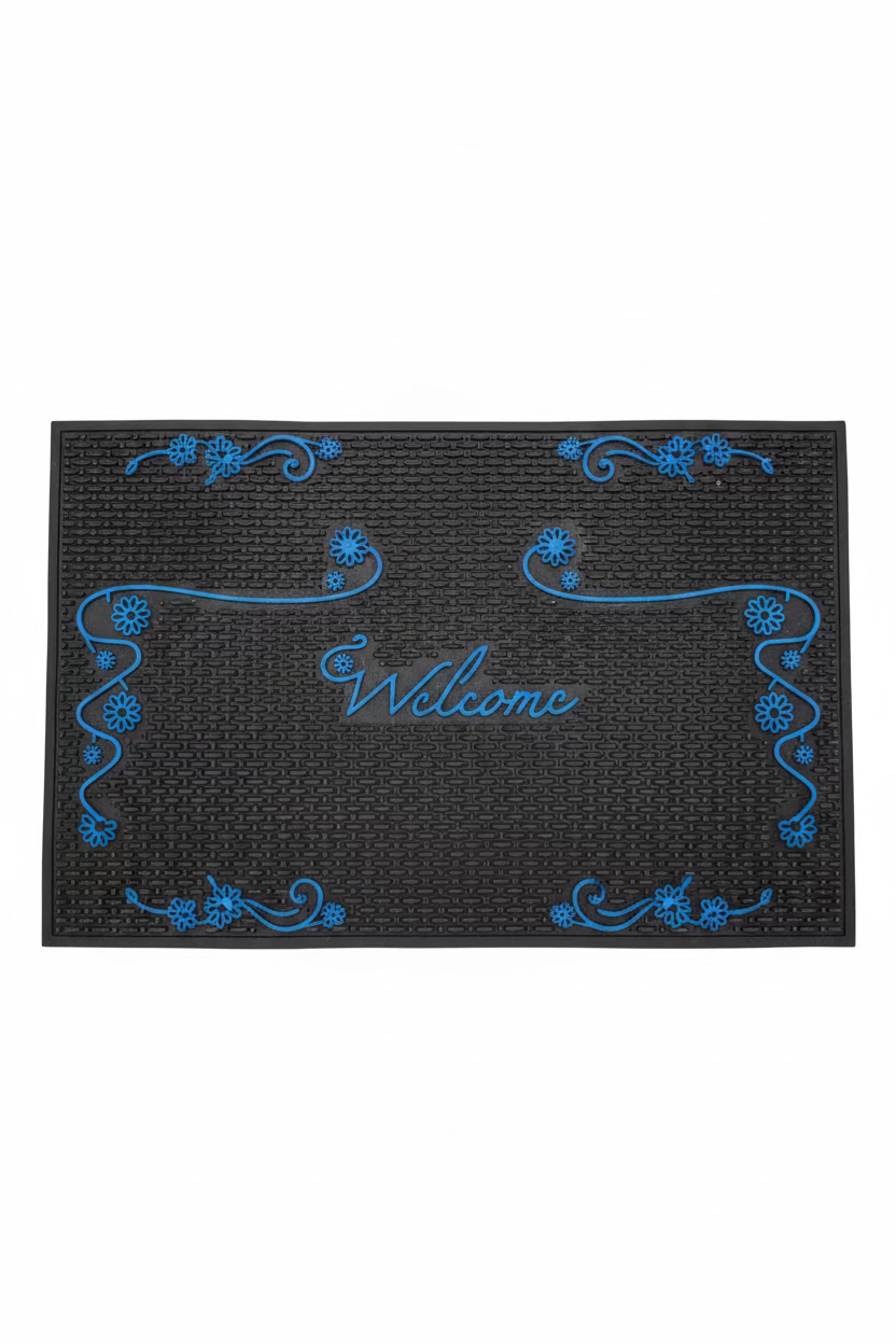 PAILLASSON CAOUTCHOUC BIENVENUE 60x40cm