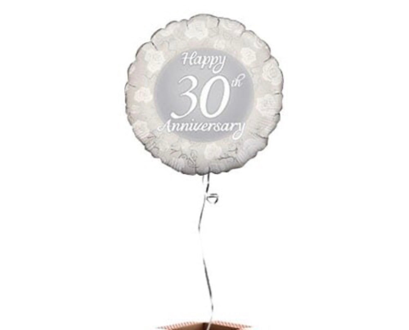 18in 30th HAPPY ANNIVERSARY FOIL BALLOON