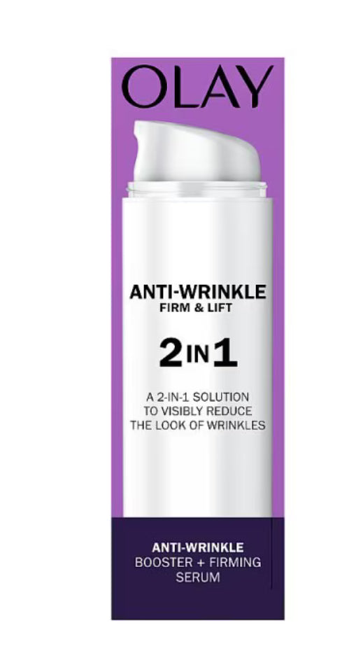 Olay Anti-rides Soin Fermeté & Lifting Crème de Jour + Sérum 2en1 50ml