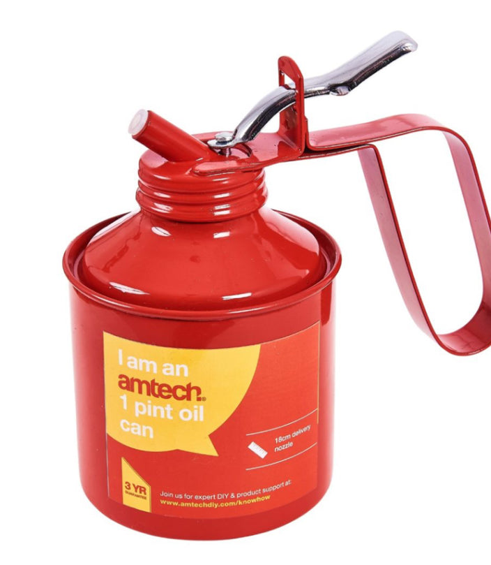 AMTECH BURETTE HUILE 0.5L BEC VERSEUR 18cm