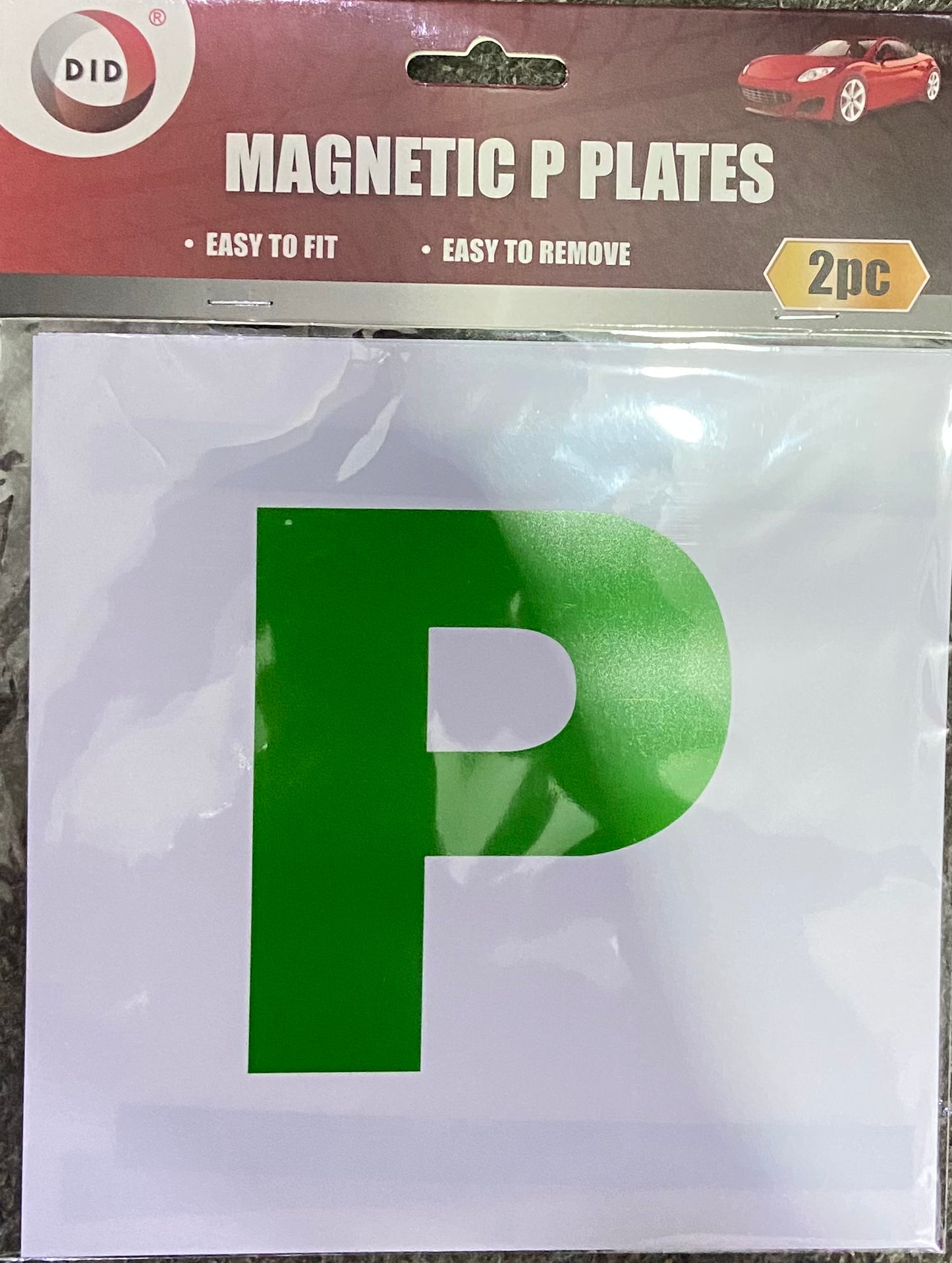 MAGNETIC P PLATES 2pc