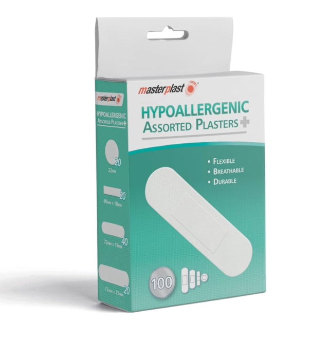 Pansements hypoallergéniques 100 unités