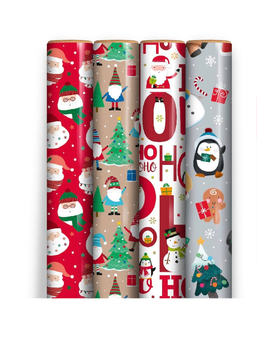 CHRISTMAS 7m ROLL WRAP