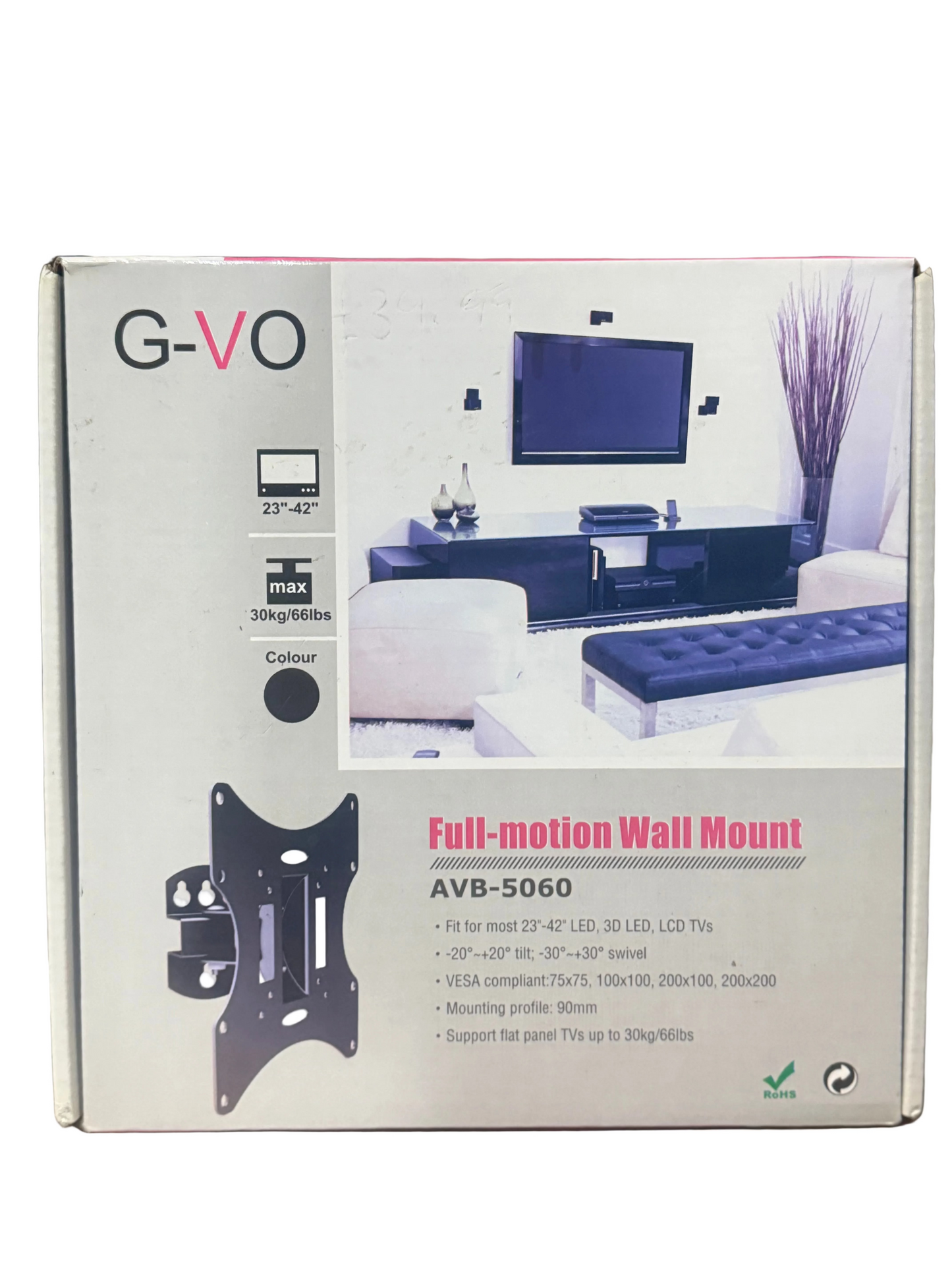 G-VO SUPPORT MURAL ARTICULÉ AVB-5060