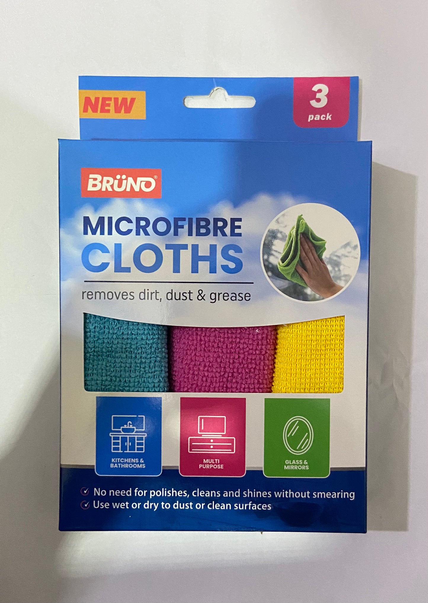 CHIFFONS MICROFIBRE pack de 3