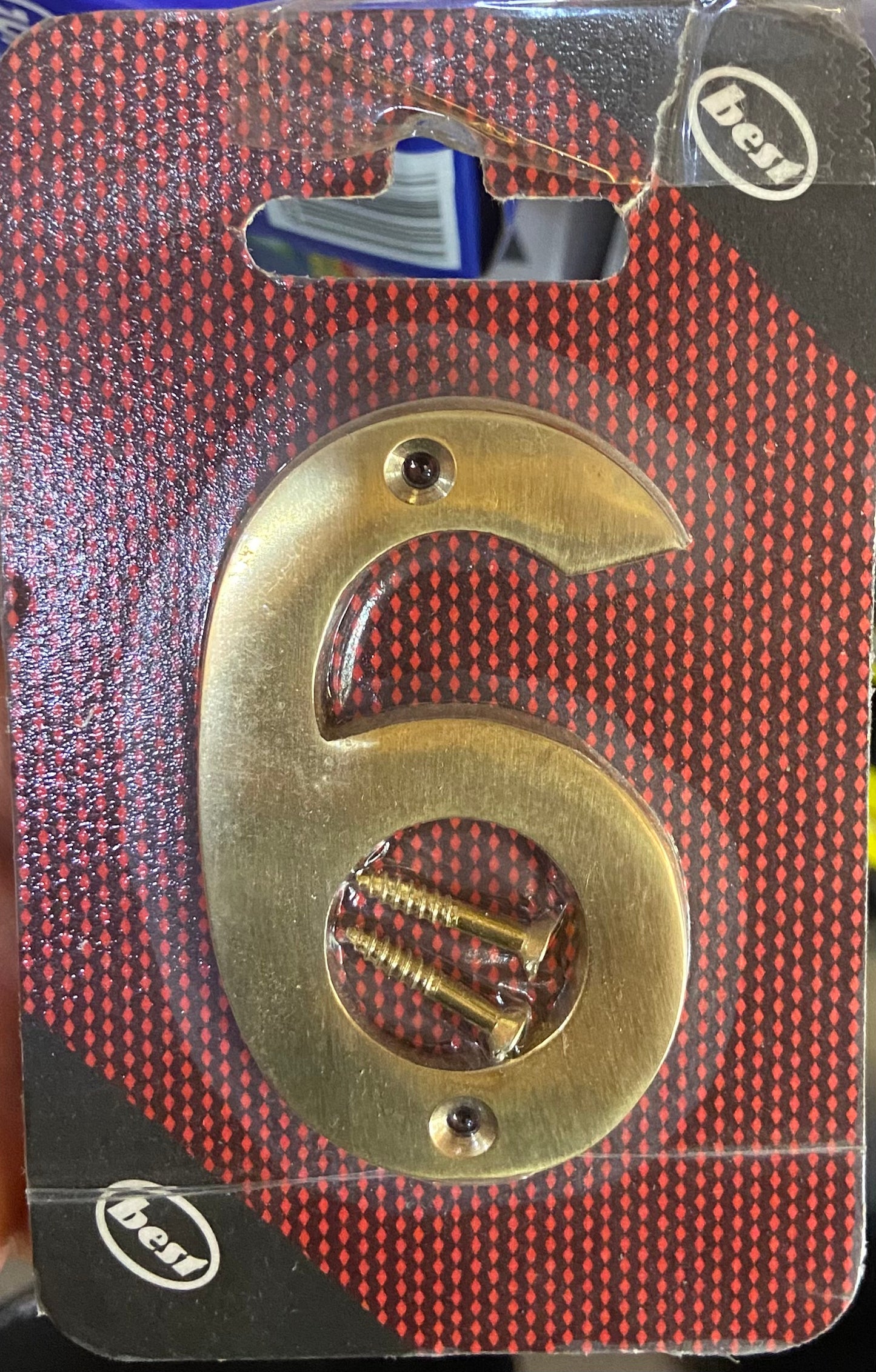 NUMÉRO 6 LAITON 3”