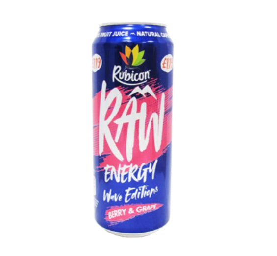 Rubicon Raw Energy Baies et Raisin Vague Éditions 500ml