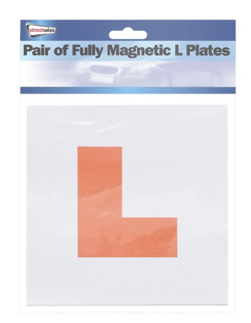 STREETWIZE ‘L’ PLATES MAGNETIC