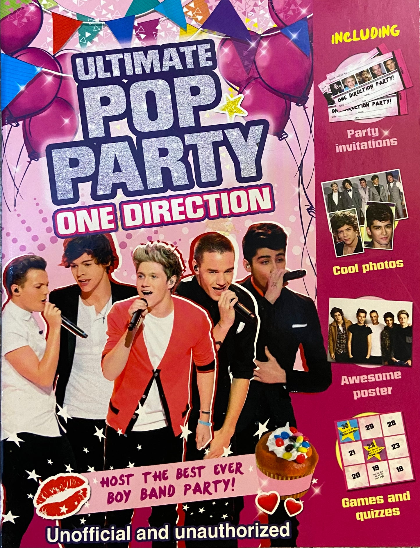 ULTIMATE POP PARTY ONE DIRECTION BOOK