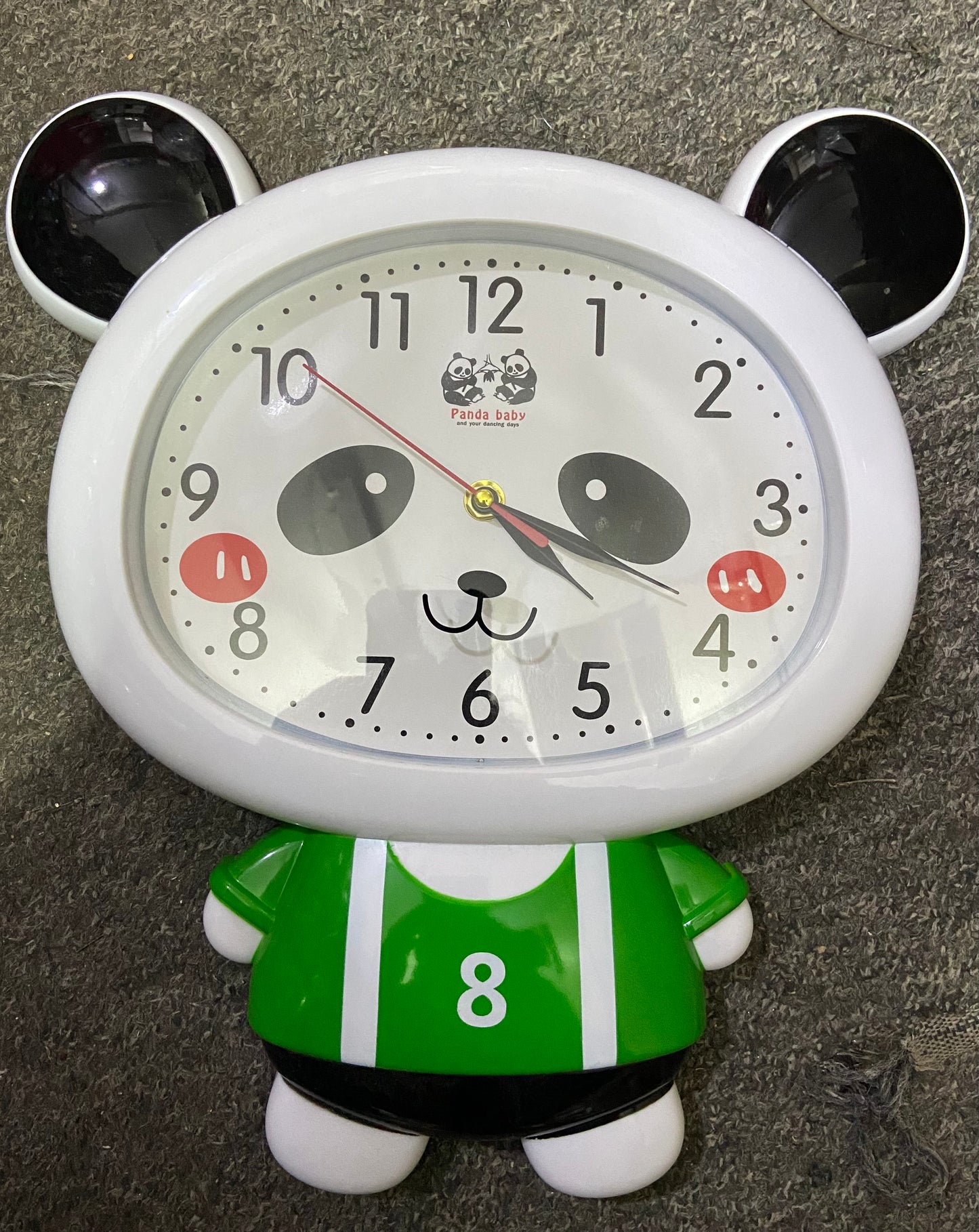 CHILDREN WALL CLOCK ASSORTED COLOURS AND DESIGNS