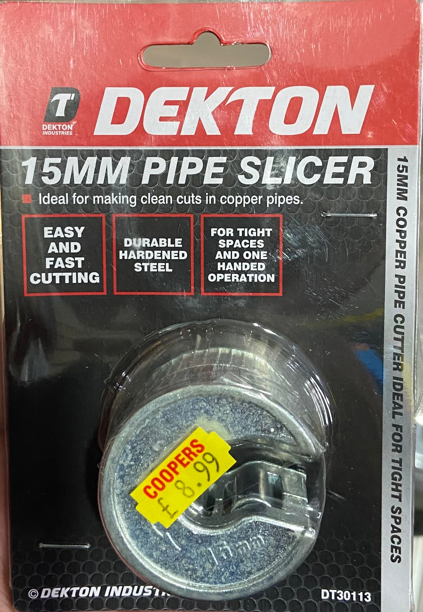COUPE-TUBE DEKTON 15 mm