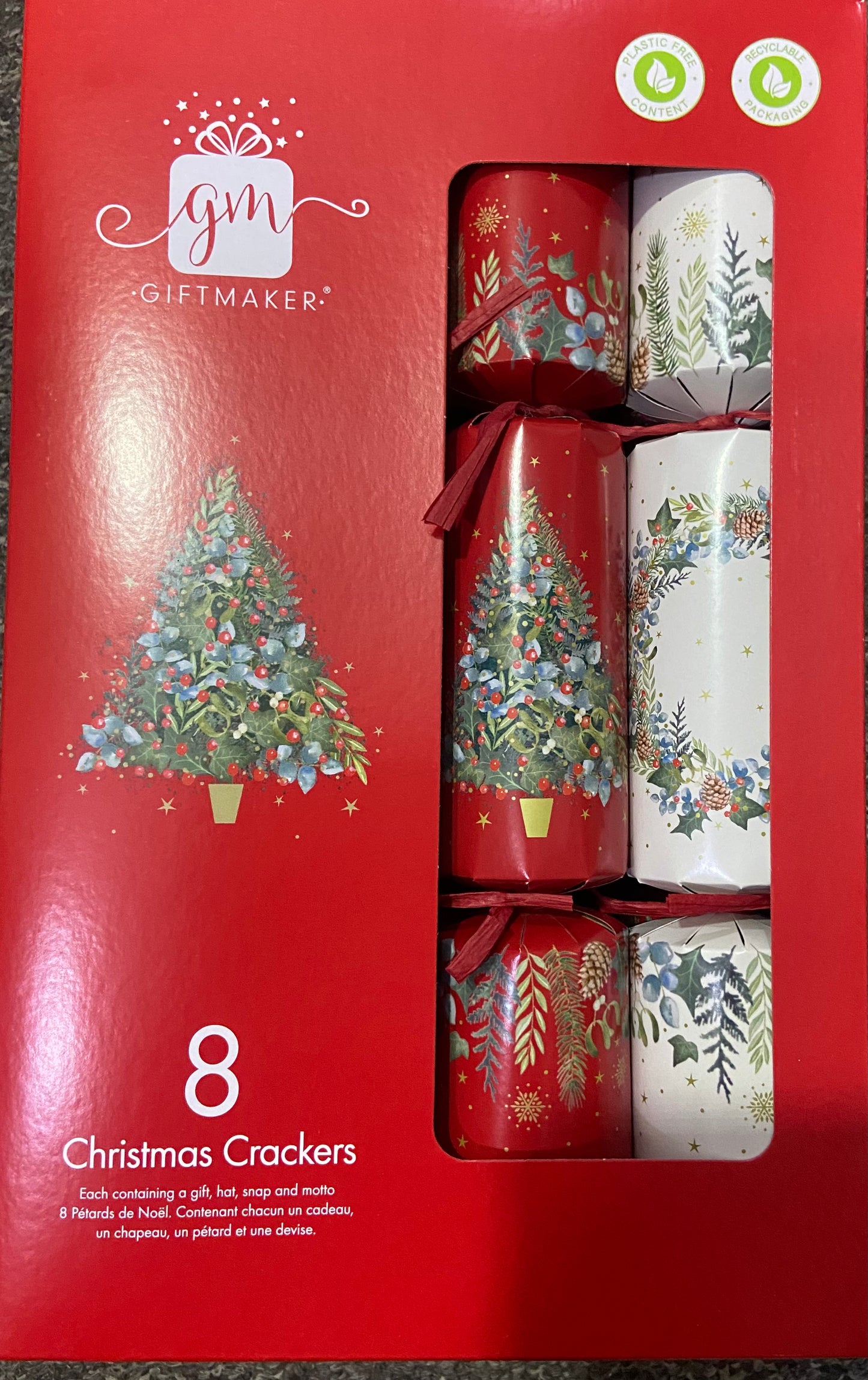 8 PAPIERS-CADEAUX DE NOËL