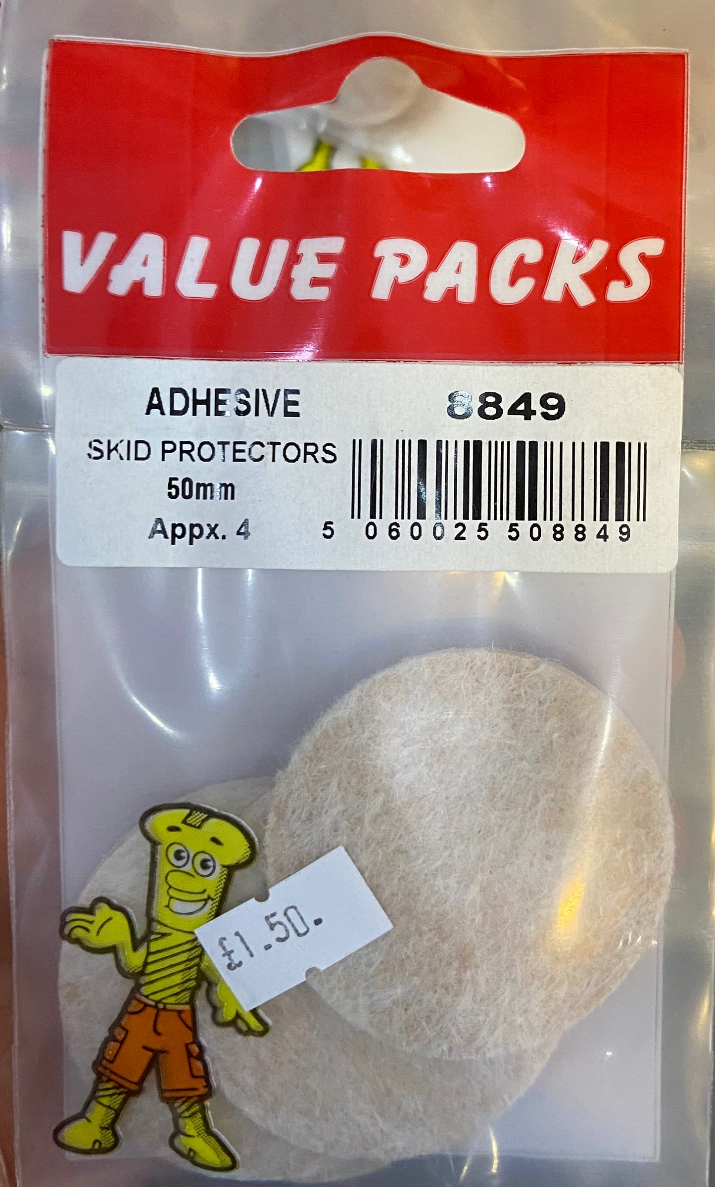 ADHESIVE SKID PROTECTORS 50mm