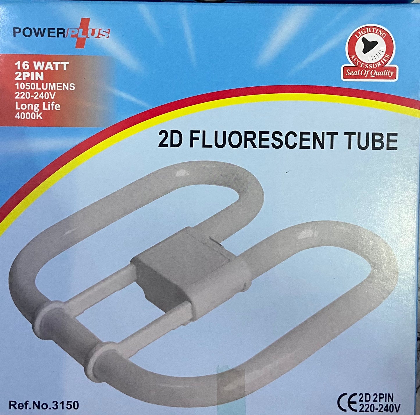 TUBE FLUORESCENT 2 BROCHES POWER PLUS 2D