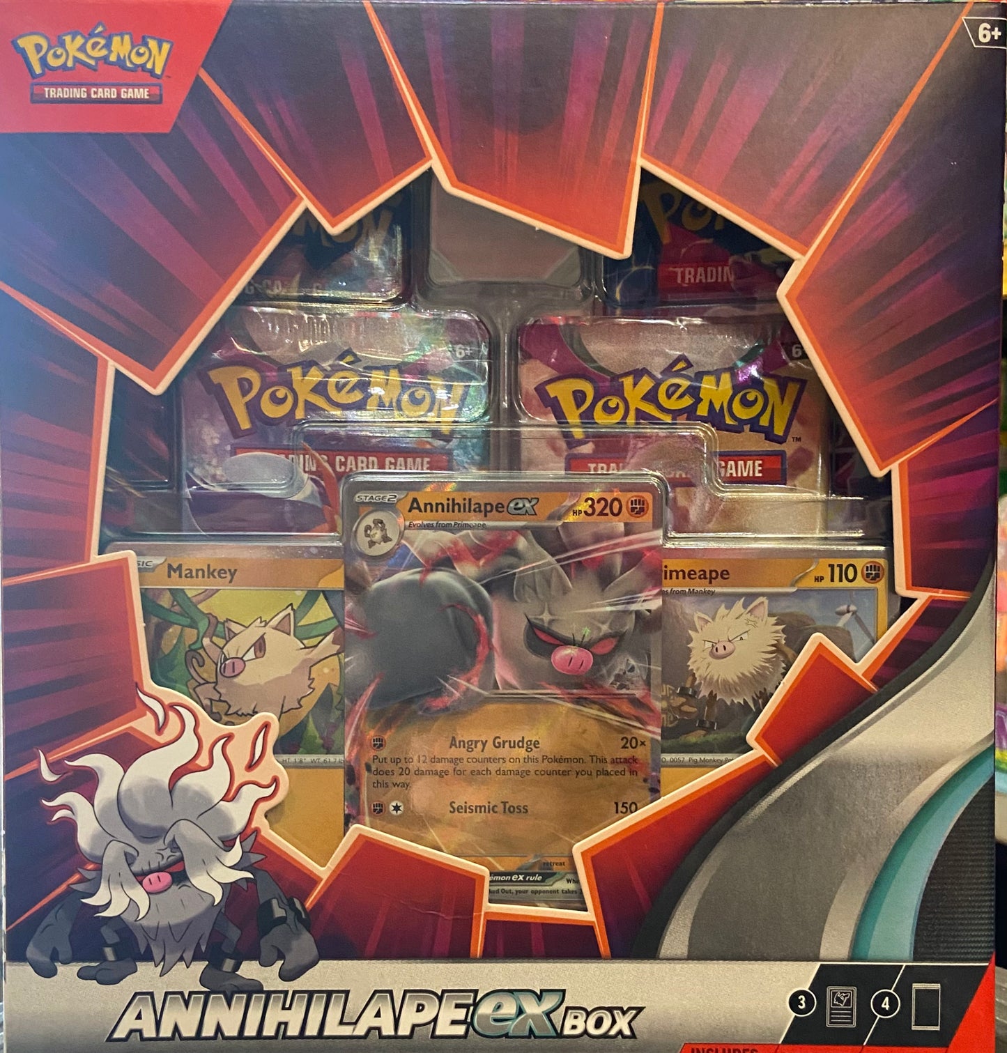 JEU DE CARTES À JOUER ET À COLLECTIONNER POKÉMON COFFRET ANNIHILAPE-ex