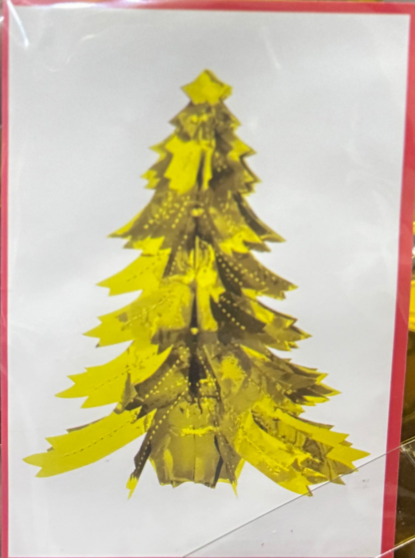 CHRISTMAS FOIL HANGING TREE
