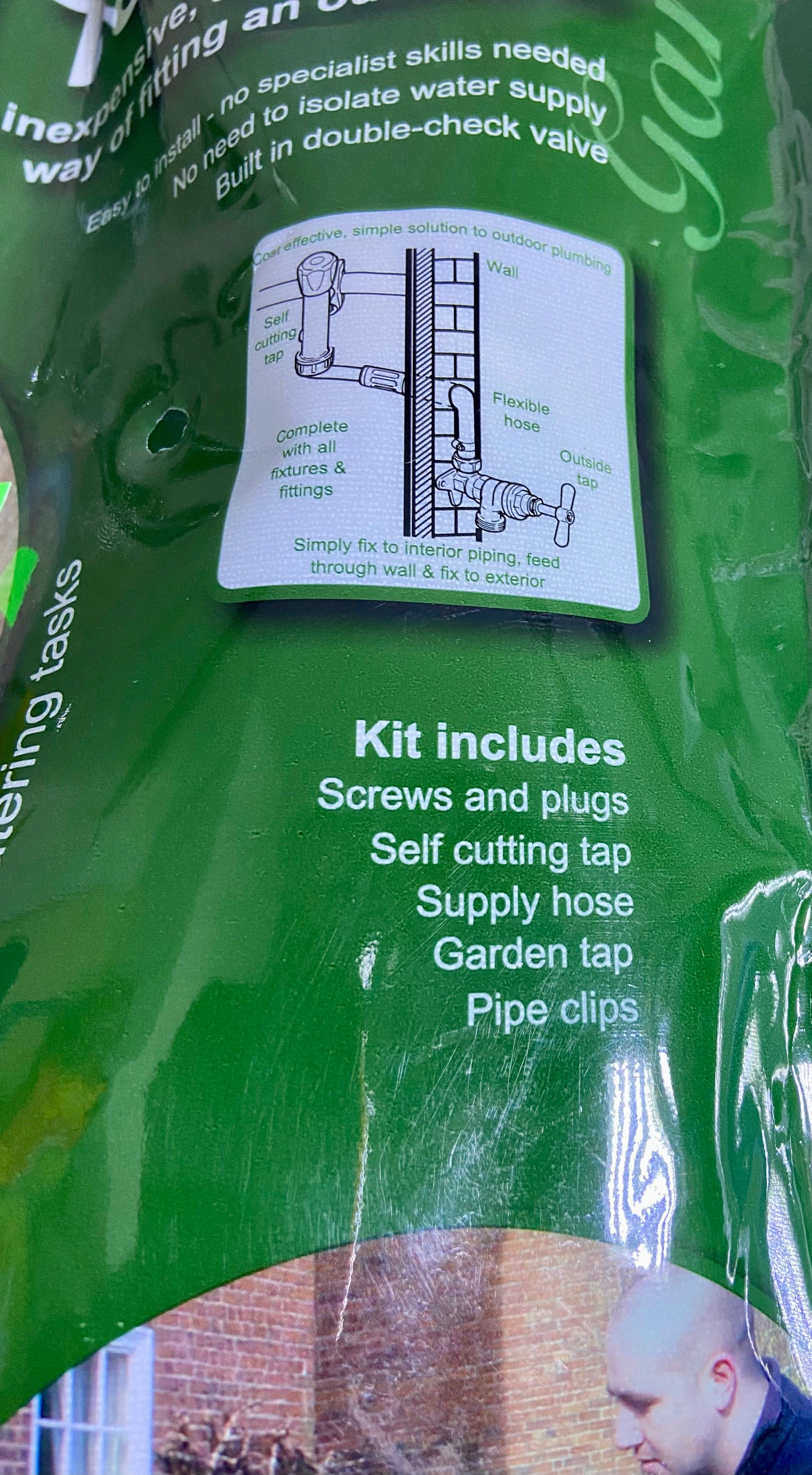 KIT ROBINET DE JARDIN DELUXE KINGFISHER GARDENING