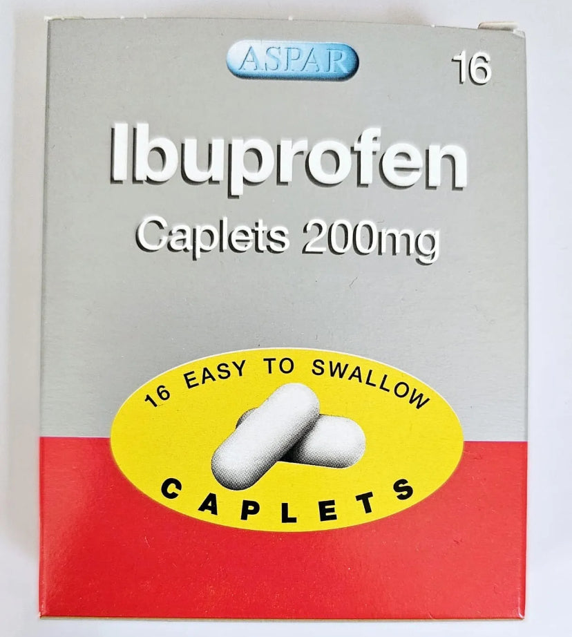 ASPAR IBUPROFEN CAPLETS