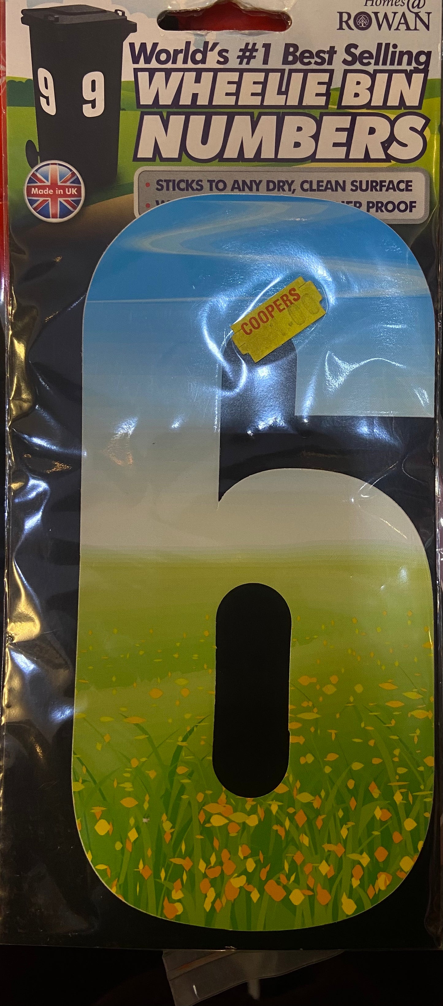 WHEELIE BIN NUMBER 6