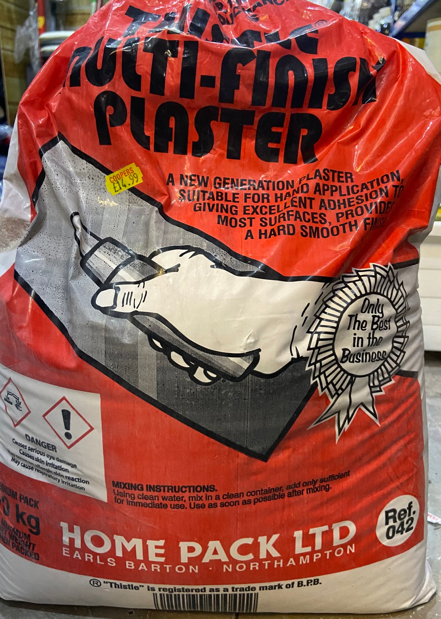 THISTLE MULTI-FINISH PLASTER 10kg