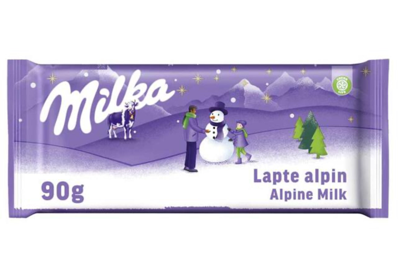 MILKA CHOCOLAT LAIT ALPIN 90g