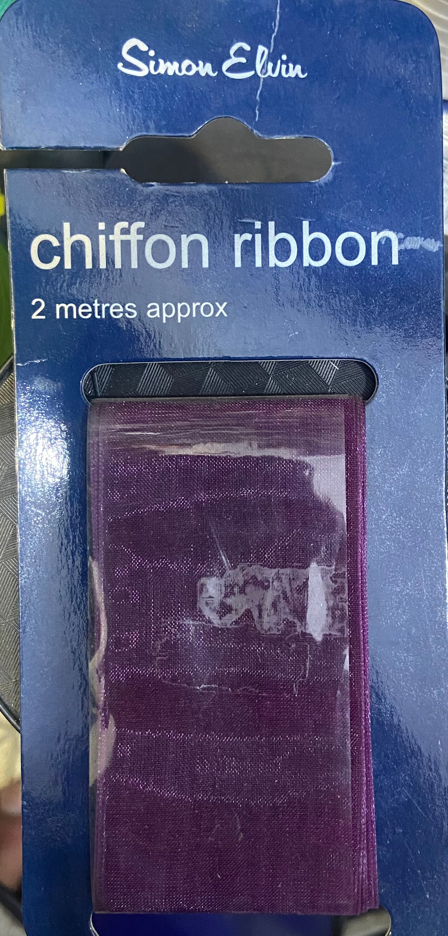 CHIFFON RIBBON 2M