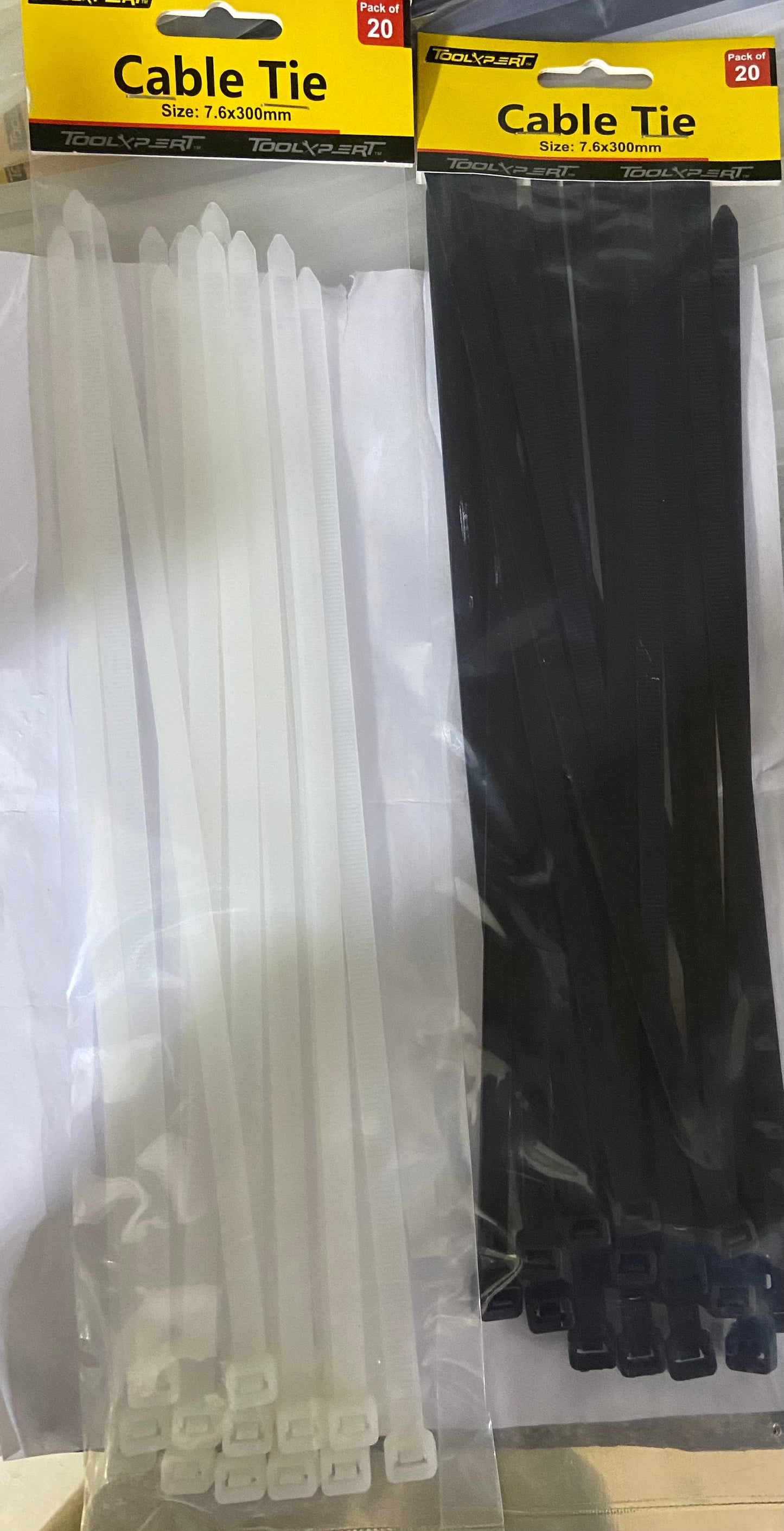 Serre-câbles 7,6x300mm sachet de 20