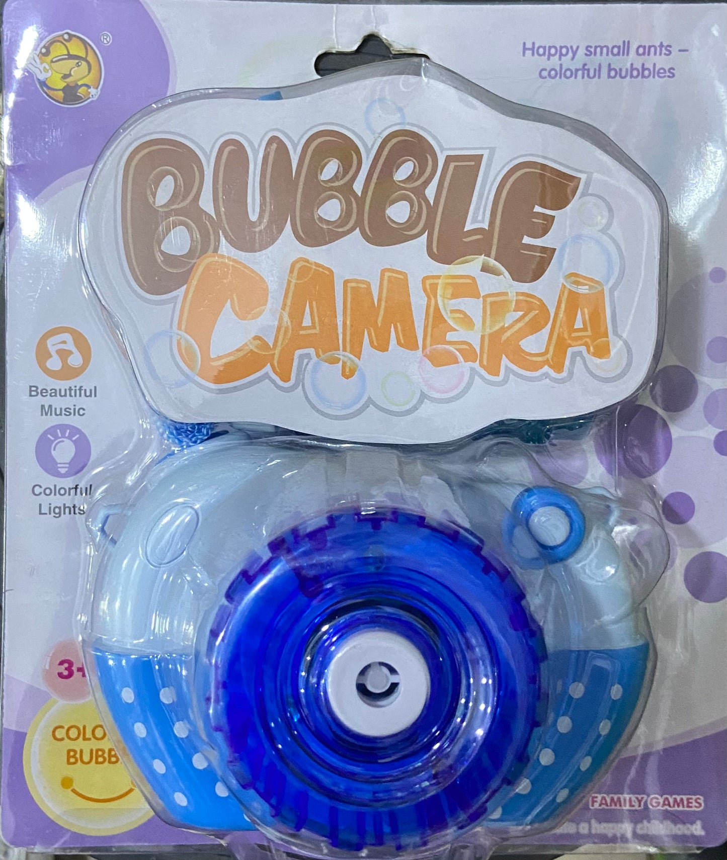 APPAREIL PHOTO À BULLES