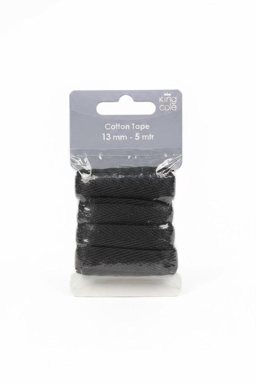 KING COLE RUBAN CORTON 13 mm 5 M