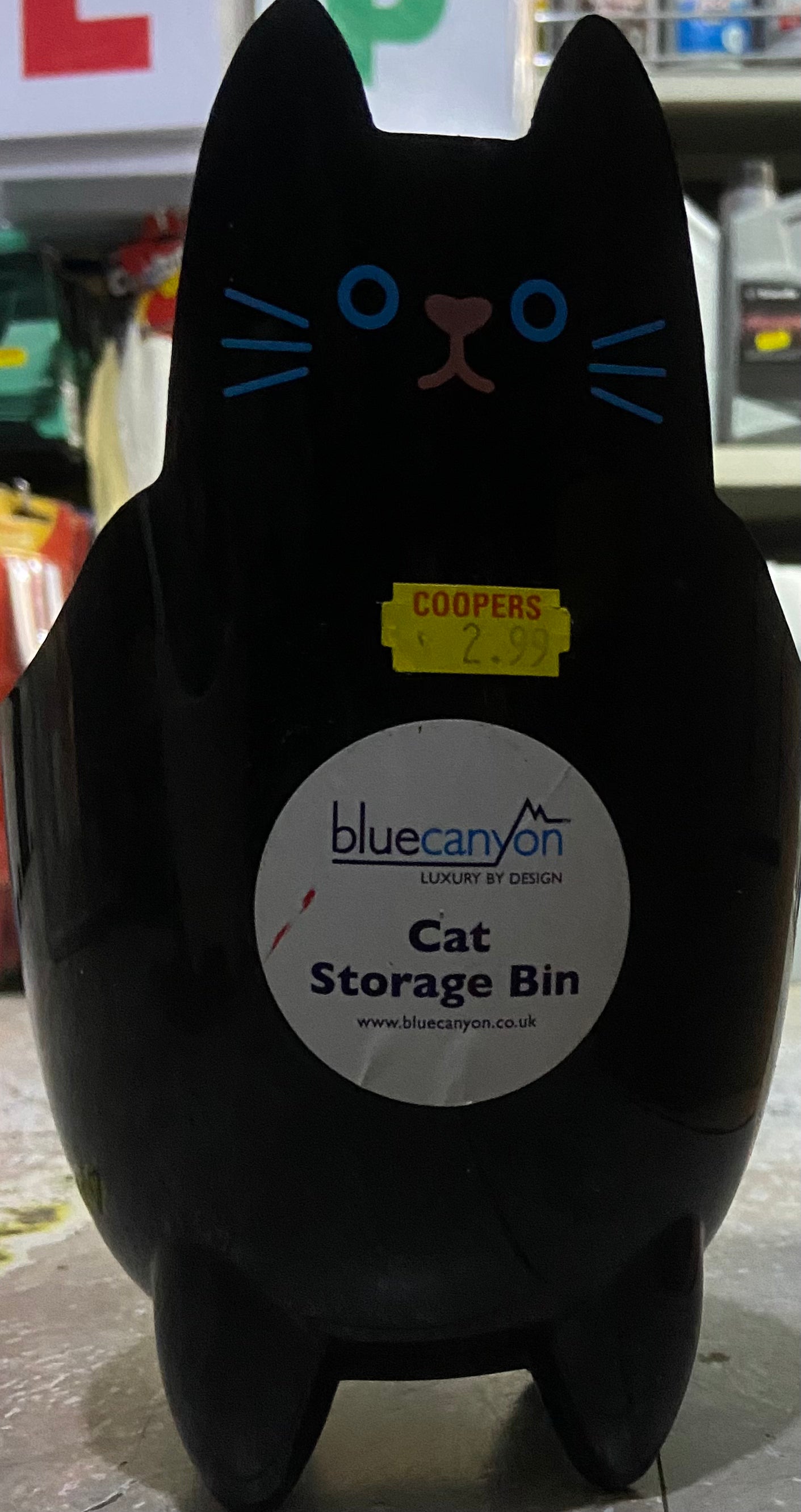 BLUECANYON CAT STORAGE BIN
