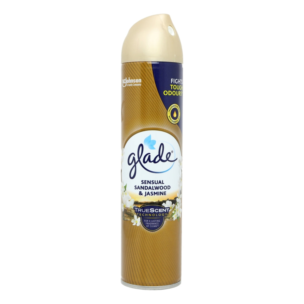 Glade Air Freshener Aerosol Sandalwood & Jasmine 300ml
