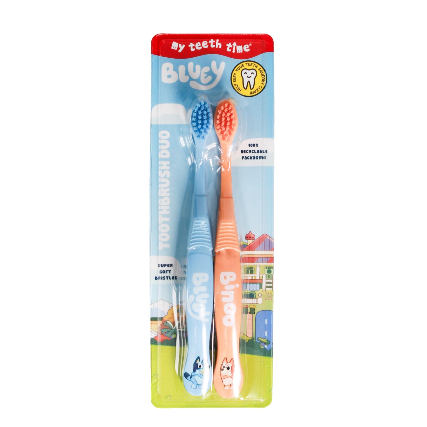 BLUEY TOOTHBRUSH DUO