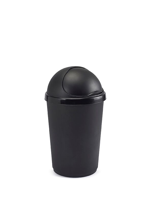 Poubelle Bullet 50 L - Noire