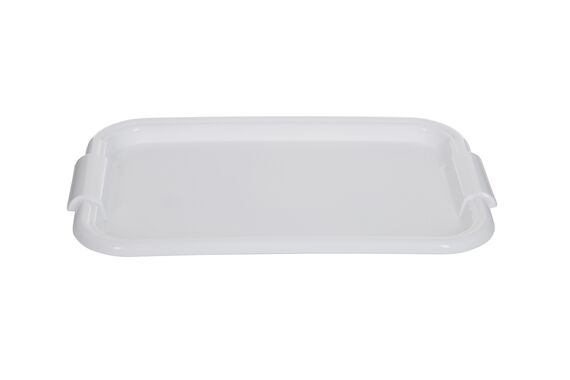 41CM RECTANGULAR TRAY-WHITE