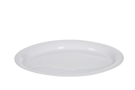 42CM OVAL PLATTER - WHITE